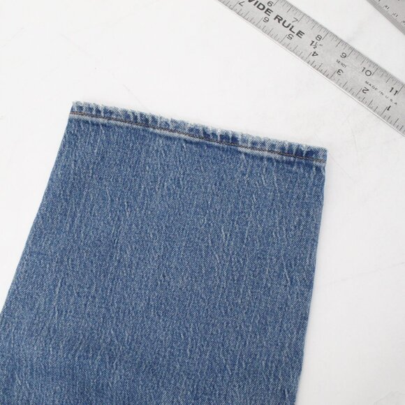 NWT J Crew jeans womens 35 42x29 Mid Rise 90's Classic Straight Fit blue stretch - Picture 6 of 13